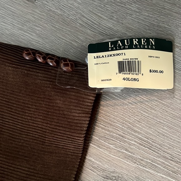 Ralph Lauren velvet jacket. Size L - Picture 3 of 10